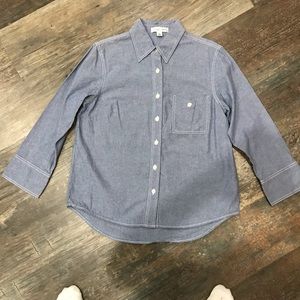 Coldwater Creek chambray shirt (denim look)